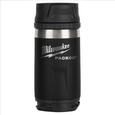Milwaukee Tool PACKOUT 12oz Insulated Bottle with Sip Lid - Black