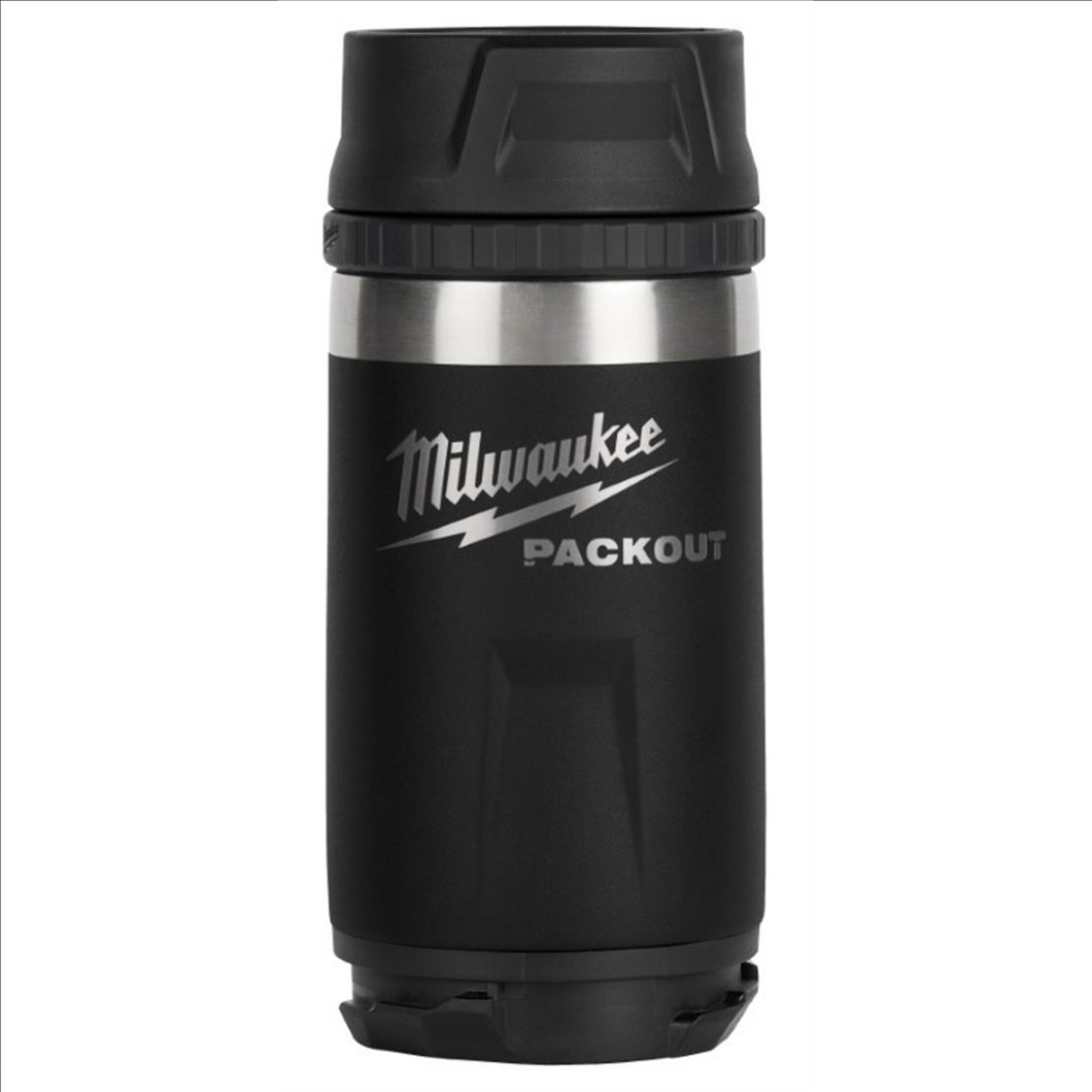 Milwaukee Tool PACKOUT 12oz Insulated Bottle with Sip Lid - Black