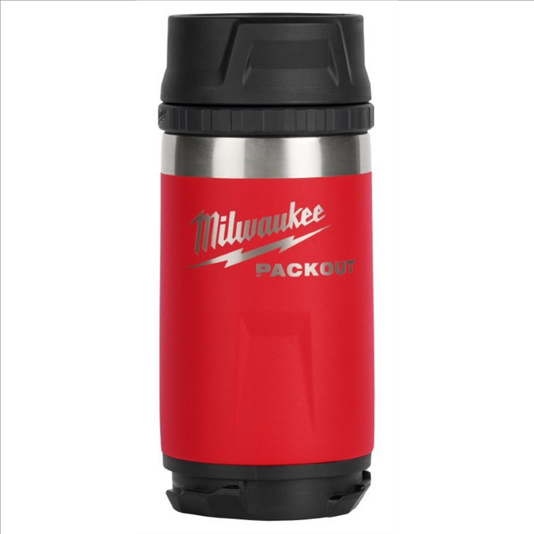 Milwaukee Tool PACKOUT 12oz Insulated Bottle with Sip Lid - Red