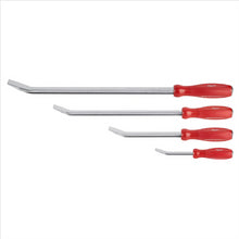 Load image into Gallery viewer, Milwaukee Tool 4-Pc I-Beam All-Metal Core Chrome Finish Pry Bar Set, (8, 12, 18, 24 In.)
