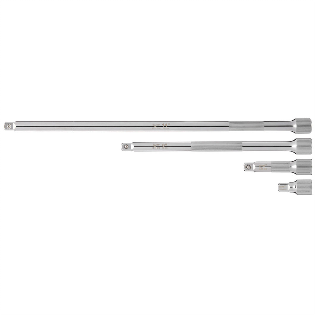 Milwaukee Tool 4pc 3/8” Drive Extension Set