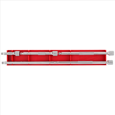 Milwaukee Tool 4pc 1/4” Drive Wobble Extension Set