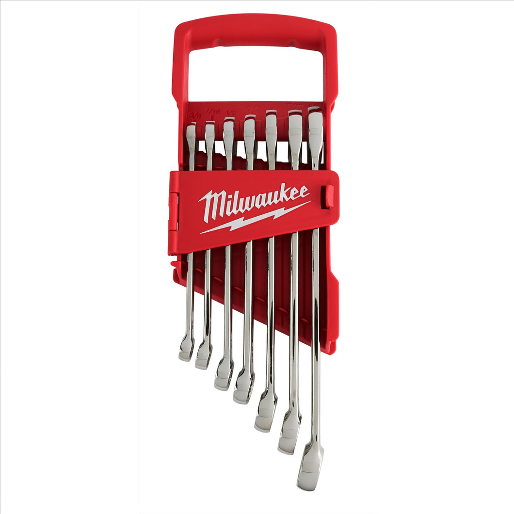 Milwaukee Tool 7pc Combination Wrench Set - SAE