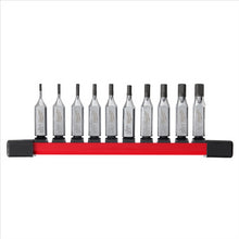 Load image into Gallery viewer, Milwaukee Tool 10pc 1/4&quot; Drive Hex Bit Socket Set - SAE
