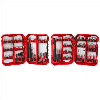 Milwaukee Tool SHOCKWAVE Impact Duty Driver Bit Auto Set ‐ 124PC