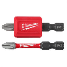 Load image into Gallery viewer, Milwaukee Tool SHOCKWAVE Impact Duty Magnetic Attachment and PH2 Bit Set - 3PC
