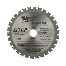 Load image into Gallery viewer, Milwaukee Tool 5-3/8&quot; Metal &amp; Stainless Cutting Circular Saw Blade
