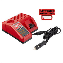 Load image into Gallery viewer, Milwaukee Tool M12 M18 12V/18V Lith-Ion Multivage 12V Dc Vehicle Batt Charger Only (Batt Not Included)
