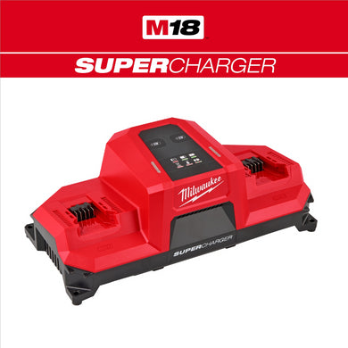 Milwaukee Tool M18 Dual Bay Simultaneous Super Charger w/ 4 Point Mounting