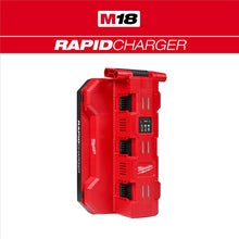 Load image into Gallery viewer, Milwaukee Tool M18 Six Bay Daisy Chain Rapid Charger
