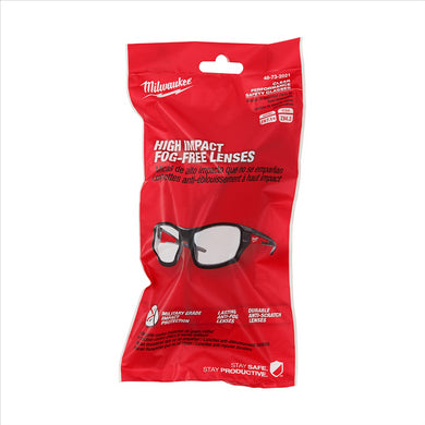 Clear Hi Performance Safety Glasses