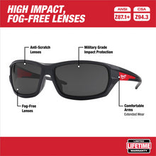 Load image into Gallery viewer, Milwaukee Tool Tint Hi Performance Safety Glasses
