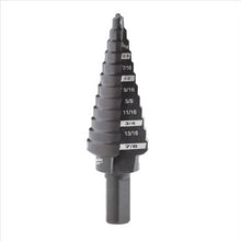 Load image into Gallery viewer, Milwaukee Tool #4 Step Drill Bit, 3/16&quot; - 7/8&quot; by 1/16&quot;
