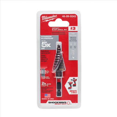 Milwaukee Tool SHOCKWAVE Impact Duty  #3 3/16 - 3/4