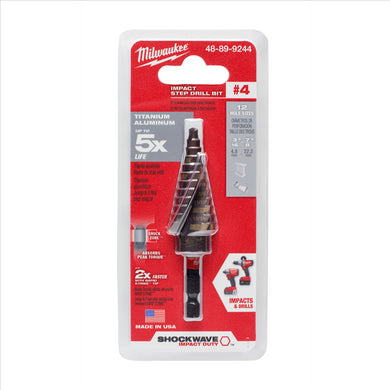 Milwaukee Tool SHOCKWAVE Impact Duty  #4 3/16 - 7/8