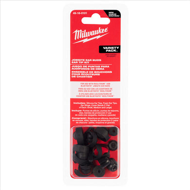 Milwaukee Tool Jobsite Earbuds Ear Tip Kit