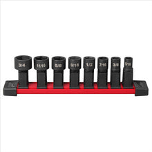 Load image into Gallery viewer, Milwaukee Tool INSIDER Box Ratchet Socket SAE Set 8PC
