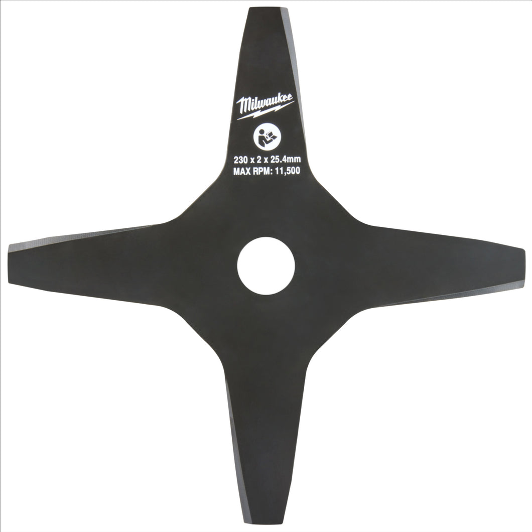 Milwaukee Tool 9” 4-Cutter Brush Blade