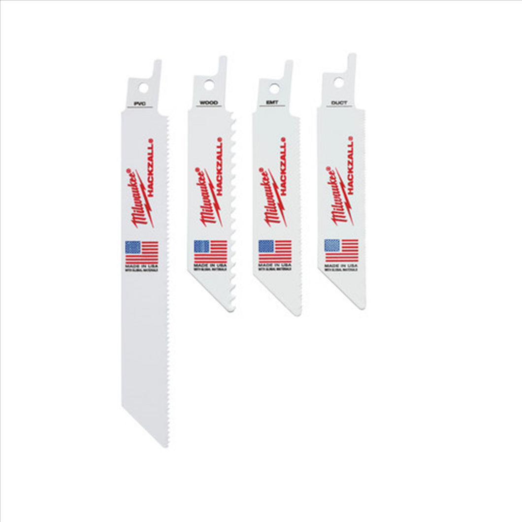 Milwaukee Tool HACKZALL Blade Set -10 PC