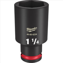 Load image into Gallery viewer, Milwaukee Tool SHOCKWAVE Impact Duty  1/2&quot;Drive 1-1/4&quot; Deep 6 Point Socket
