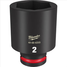 Load image into Gallery viewer, Milwaukee Tool SHOCKWAVE Impact Duty  3/4&quot;Drive 2&quot; Deep 6 Point Socket
