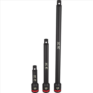Milwaukee Tool 3PC SHOCKWAVE Impact Duty  3/8
