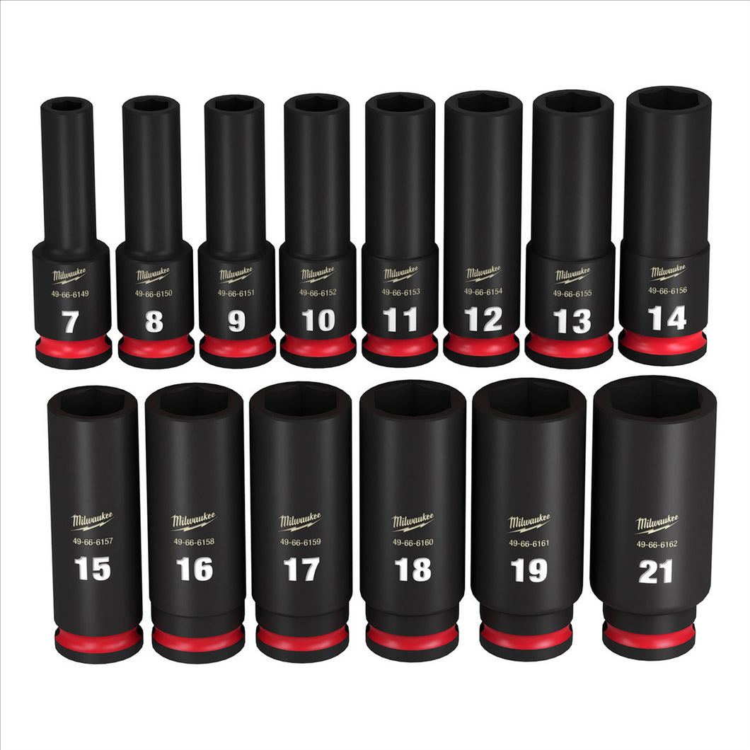 Milwaukee Tool 14PC SHOCKWAVE Impact Duty  3/8