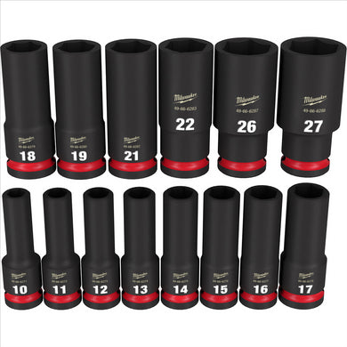 Milwaukee Tool 14PCSHOCKWAVE Impact Duty 1/2