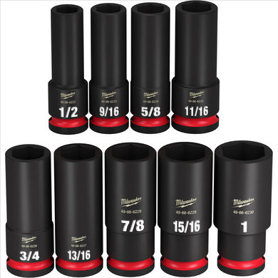 Milwaukee Tool 9PC SHOCKWAVE Impact Duty  1/2