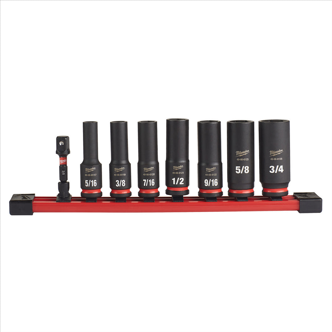 Milwaukee Tool 8PC SHOCKWAVE Impact Duty  3/8