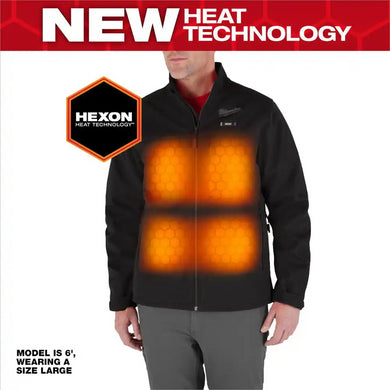 Milwaukee Tool M12 Heated TOUGHSHELL Jacket Kit, Black, Medium