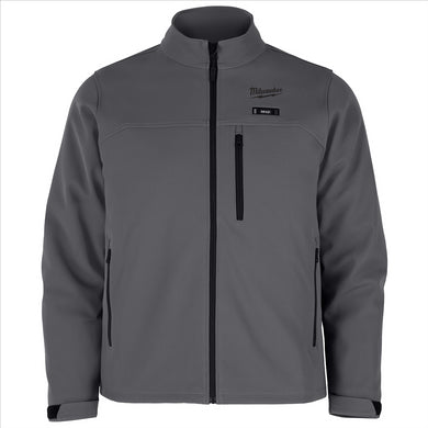 Milwaukee Tool M12 Heated TOUGHSHELL Jacket Kit, Grey, Large