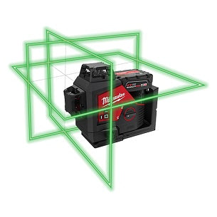 M12 Green 360° 3-Plane Laser