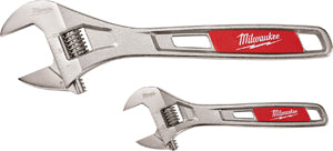 2 Pc Adjustable Wrench Set